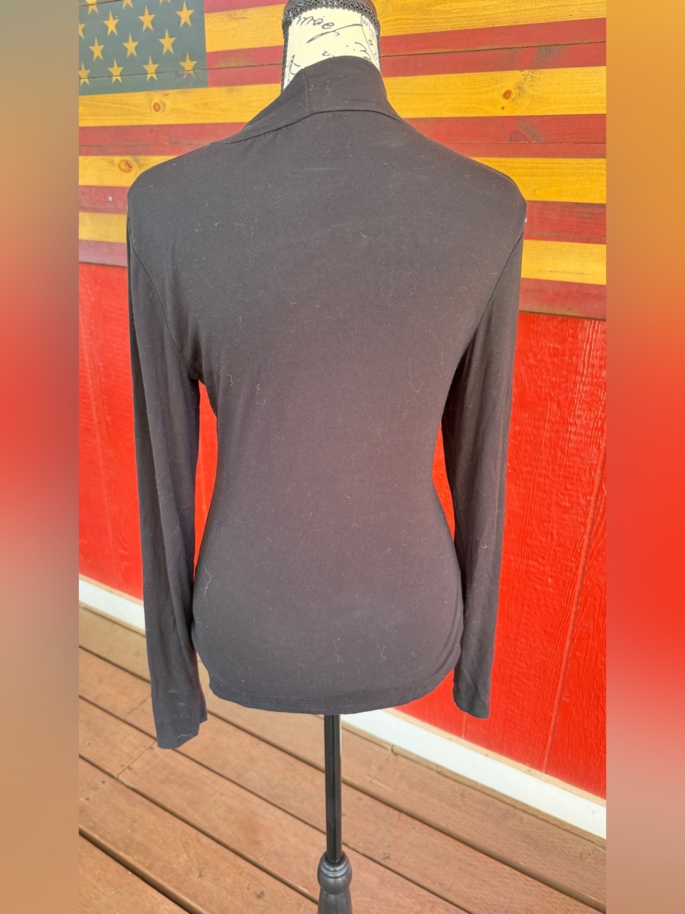 By Together Black Cowl/Turtleneck Sweater - Picture 4 of 5